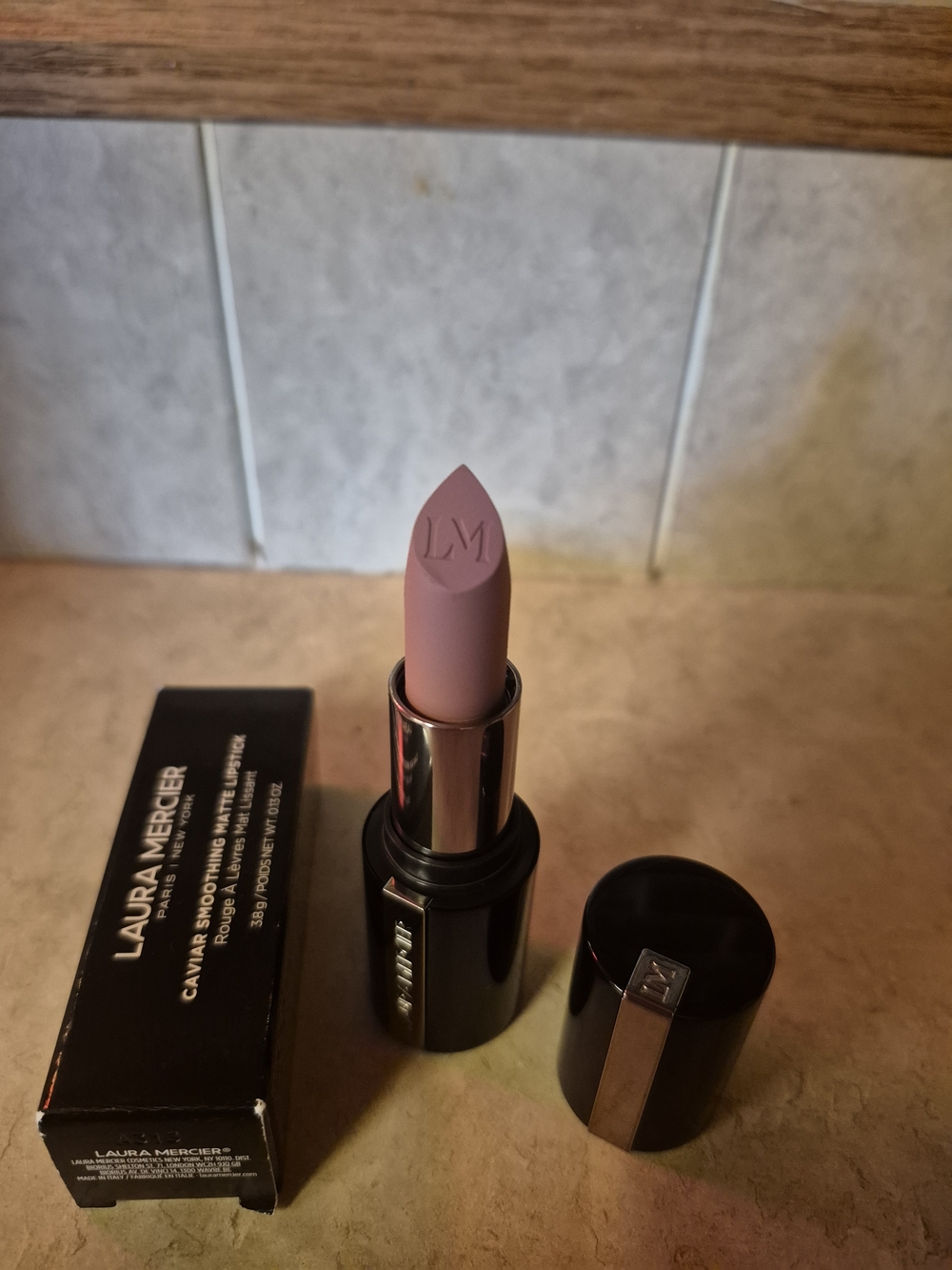 Laura Mercier Caviar Smoothing Matte Lipstick Blush Chenille